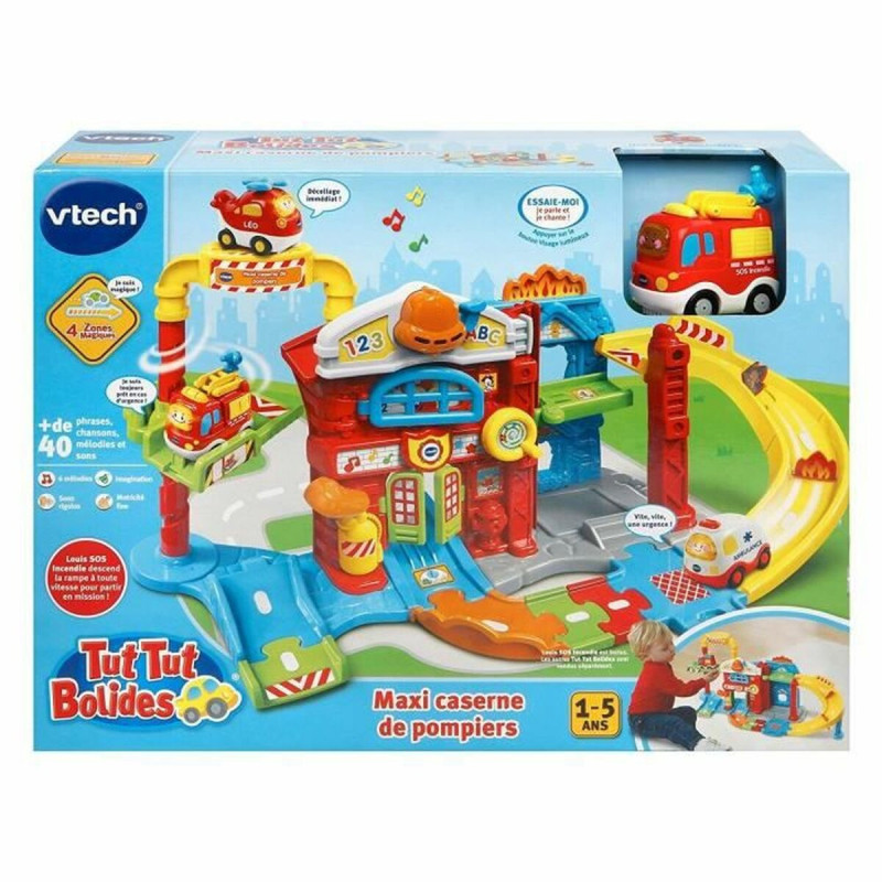 Vehicle Playset Vtech Maxi Fire Station with sound (FR)