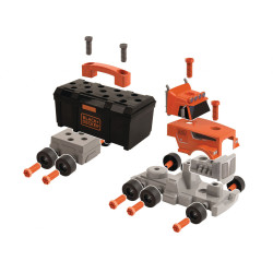 Tool Set Smoby Black + Decker Bricolo Truck 2 In 1