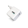 Wall Charger + USB C Cable Urban Factory GSC65UF White