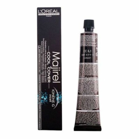 Permanent Dye Majirel Cool-Cover L'Oreal Professionnel Paris 0000017693 Blond Foncé Cendré 50 ml