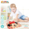 Child's Wooden Puzzle Disney Minnie Mouse + 12 Months 6 Pieces (12 Units)