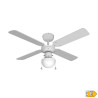 Ceiling Fan with Light EDM 33800 Caribe White 50 W