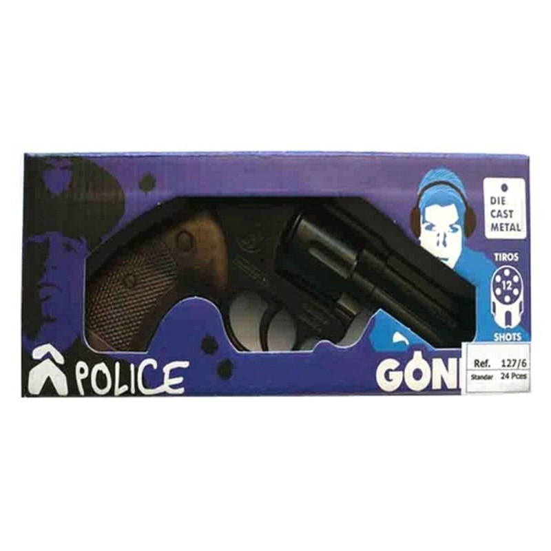 Cap Gun Police Magnum Gonher 127/3