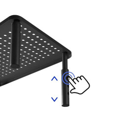 Screen Table Support MacLean MC-946 13" 13"-32" 37 x 23,5 x 14 cm