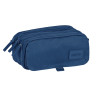 Triple Carry-all Safta 21,5 x 10 x 8 cm Navy Blue