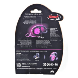 Dog Lead Flexi                                 Pink S