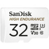 Micro SD Memory Card with Adaptor SanDisk High Endurance 32 GB