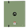 Ring binder Minnie Mouse Mint shadow Military green (27 x 32 x 3.5 cm)