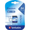 SD Memory Card Verbatim PREMIUM SDXC C10/U1 64 GB 2 g