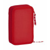 Double Pencil Case Real Sporting de Gijón Red 12.5 x 19.5 x 4 cm (28 Pieces)