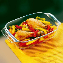 Oven Dish Pyrex 228B000/5640 Transparent Glass 22 x 13 x 5 cm