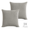 Cushion cover Eysa MID Light grey 45 x 45 cm