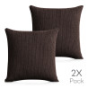 Cushion cover Eysa MID Brown 45 x 45 cm