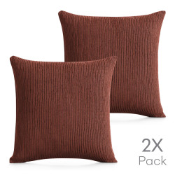 Cushion cover Eysa MID Terracotta colour 45 x 45 cm