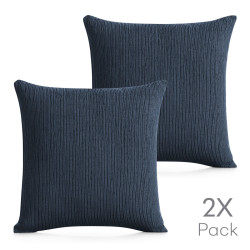 Cushion cover Eysa MID Blue 45 x 45 cm