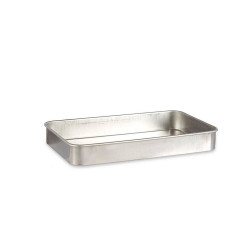 Roasting Tin 32 x 7 x 51,5 cm Silver Aluminium