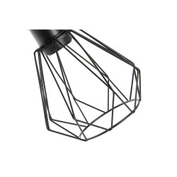 Wall Lamp DKD Home Decor Black Metal 50 W 220 V Urban 15 x 20 x 22 cm