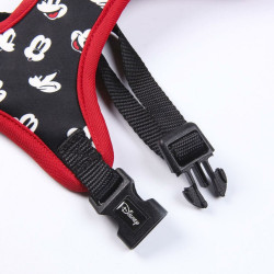 Dog Harness Mickey Mouse XXS/XS Black