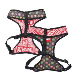 Dog Harness Marvel XXS/XS Red