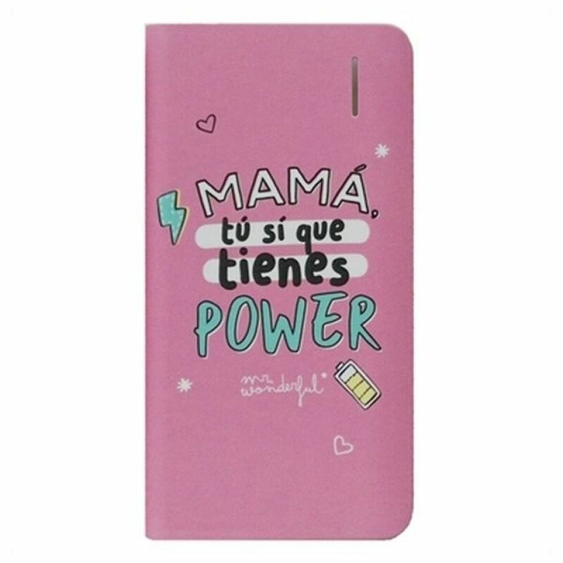 Power Bank Mr. Wonderful MRPWB031 4000 mAh Pink