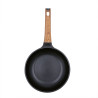 Pan Quid Karbon Cast aluminium Black 22 cm