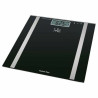 Digital Bathroom Scales JATA 531 Black Glass Tempered Glass Batteries x 2