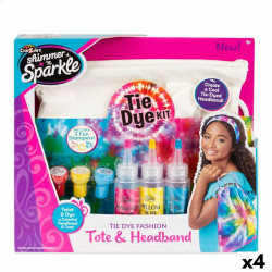 Craft Game Cra-Z-Art SHIMMER N SPARKLE-SET TIE&DYE 4 Units