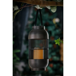 LED Lantern Activejet AJE-ACER Garden Black No Soft green Plastic