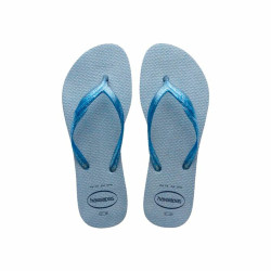 Women's Flip Flops Havaianas Fantasia Gloss Sky blue