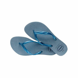 Women's Flip Flops Havaianas Fantasia Gloss Sky blue