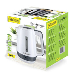 Kettle Feel Maestro MR033 White Grey Plastic 2200 W 1,7 L