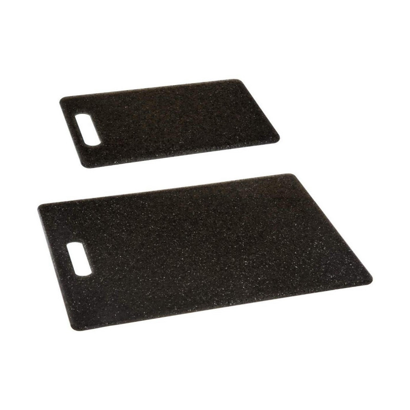 Cutting board 5five 2 Pieces Black polypropylene