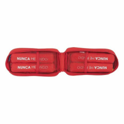 Backpack Pencil Case Sevilla Fútbol Club M847 Red 12 x 23 x 5 cm