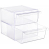 Multi-Purpose Organiser Archivo 2000 Transparent 19 x 15 x 15 cm