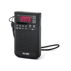 Transistor Radio ELBE RF-93 AM/FM Black