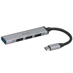 4-Port USB-C Hub Tracer H40 Aluminium