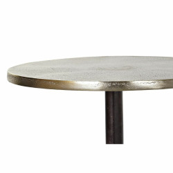 Set of 2 small tables DKD Home Decor Black Golden 40 x 40 x 61 cm