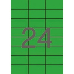 Printer Labels Apli    Green 70 x 37 mm