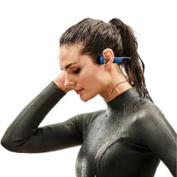 Sport Bluetooth Headset Shokz Open Swim Blue Black