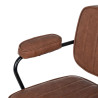 Office Chair 56 x 56 x 92 cm Camel