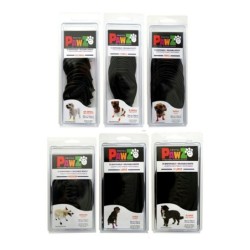 Boots Pawz Dog 12 Units Black XS size