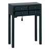 Console Blue Fir wood MDF Wood 63 x 26 x 85 cm