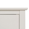 Console White Pine MDF Wood 90 x 30 x 81 cm