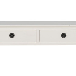 Console White Pine MDF Wood 90 x 30 x 81 cm