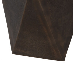 Small Side Table Bronze Aluminium 30 x 30 x 43,5 cm