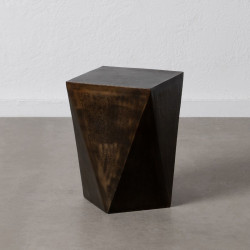 Small Side Table Bronze Aluminium 30 x 30 x 43,5 cm