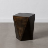 Small Side Table Bronze Aluminium 30 x 30 x 43,5 cm