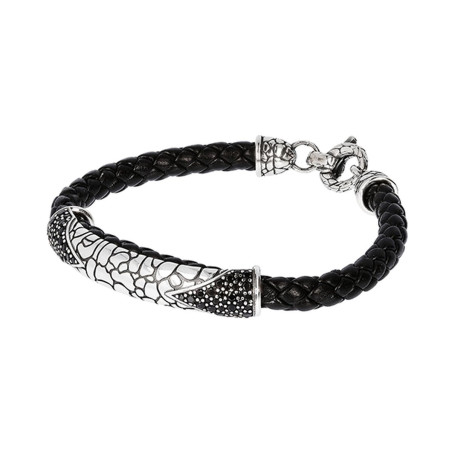 Men's Bracelet Albert M. WSOX00163.BLK