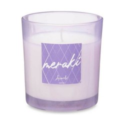 Scented Candle Violet (120 g) (12 Units)