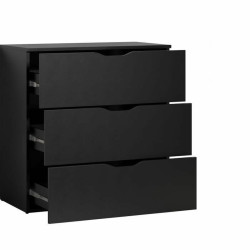 Chest of drawers Trelleborg Black 78 x 40  x 80 cm